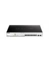 D-Link 10-Port Gigabit PoE+ Smart Switch inc. 2 SFP Ports POE budget 130W - nr 28
