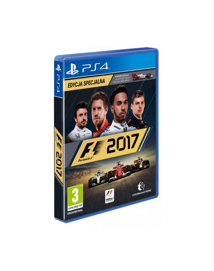 Techland Gra PS4 F1 2017 Edycja Specjalna główny
