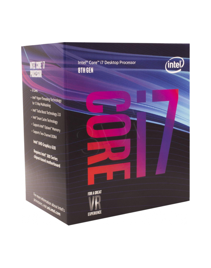 CPU INTEL Core i7-8700K BOX 3.70GHz, LGA1151 główny