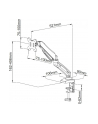 ART Uchwyt biurkowy na sprężynie gazowej do 1 monitora LCD/LED 13-27'            L-11GD - nr 17