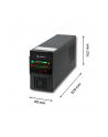 Qoltec Zasilacz awaryjny UPS MONOLITH | 600VA | 360W | LCD | USB - nr 17