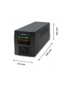 Qoltec Zasilacz awaryjny UPS MONOLITH | 1000VA | 600W | LCD | USB - nr 19