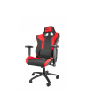 NATEC Fotel dla graczy GENESIS SX77 Black/Red - nr 1