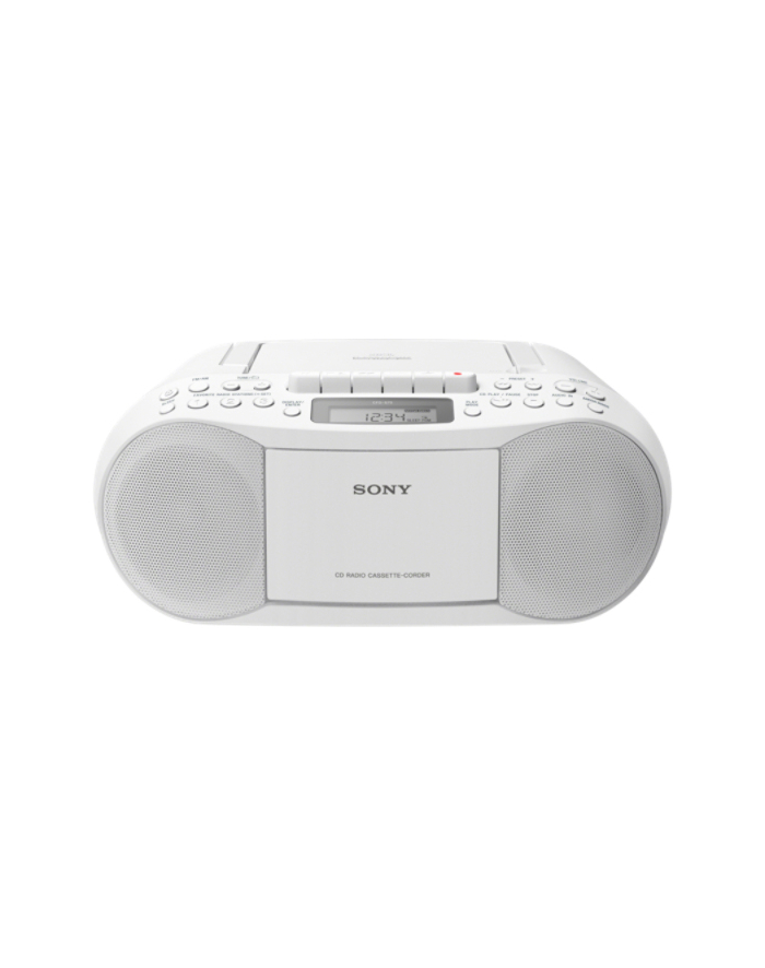 Sony Radiomagnetofon CD CFD-S70 biały główny