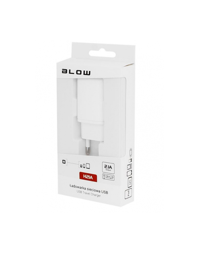 BLOW Ładowarka sieciowa 2,1A H21A WHITE główny