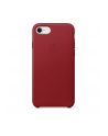 Apple iPhone 8 / 7 Leather Case - (PRODUCT)RED - nr 1