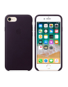 Apple iPhone 8 / 7 Leather Case - Dark Aubergine - nr 11