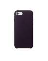Apple iPhone 8 / 7 Leather Case - Dark Aubergine - nr 6