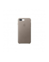Apple iPhone 8 Plus / 7 Plus Leather Case - Taupe - nr 10