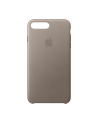 Apple iPhone 8 Plus / 7 Plus Leather Case - Taupe - nr 16