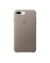 Apple iPhone 8 Plus / 7 Plus Leather Case - Taupe - nr 17