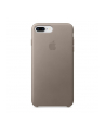 Apple iPhone 8 Plus / 7 Plus Leather Case - Taupe - nr 18