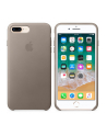 Apple iPhone 8 Plus / 7 Plus Leather Case - Taupe - nr 19
