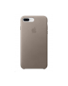 Apple iPhone 8 Plus / 7 Plus Leather Case - Taupe - nr 5