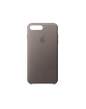 Apple iPhone 8 Plus / 7 Plus Leather Case - Taupe - nr 9