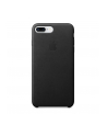 Apple iPhone 8 Plus / 7 Plus Leather Case - Black - nr 1
