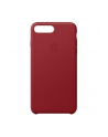 Apple iPhone 8 Plus / 7 Plus Leather Case - (PRODUCT)RED - nr 10