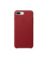 Apple iPhone 8 Plus / 7 Plus Leather Case - (PRODUCT)RED - nr 1