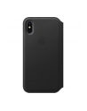 Apple iPhone X Leather Folio - Black - nr 14