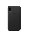 Apple iPhone X Leather Folio - Black - nr 21