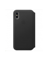 Apple iPhone X Leather Folio - Black - nr 6