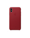 Apple iPhone X Leather Case - (PRODUCT)RED - nr 5