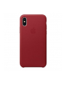 Apple iPhone X Leather Case - (PRODUCT)RED - nr 6