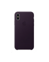 Apple iPhone X Leather Case - Midnight Blue - nr 5