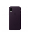 Apple iPhone X Leather Case - Midnight Blue - nr 6