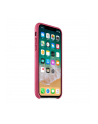 Apple iPhone X Leather Case - Pink Fuchsia - nr 13