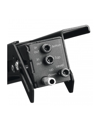 Vogels Interface 3-D adjustable display stips, black