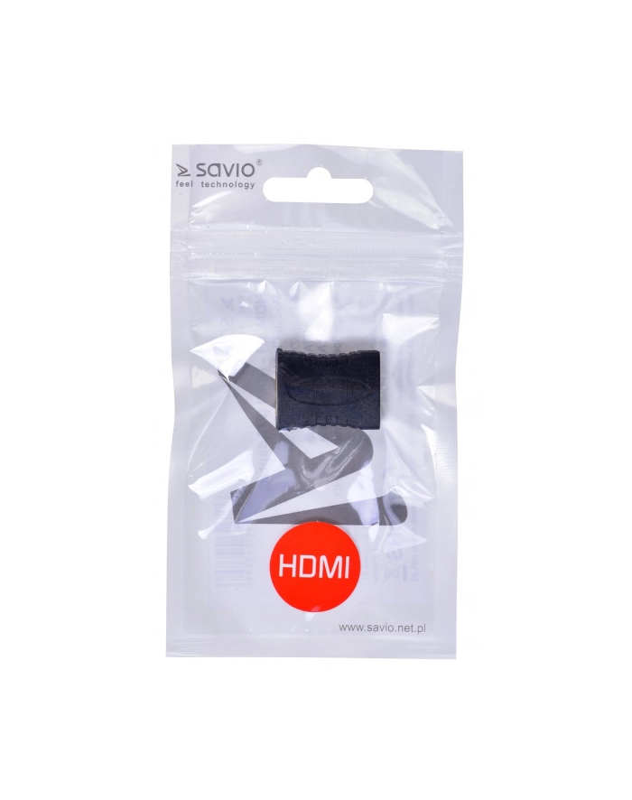 SAVIO CL-111 Adapter HDMI (F) - HDMI (F) - prosty, beczka główny