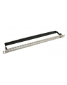 19'' patch panel Solarix 24 x RJ45 CAT6 UTP z listwą wsp. Czarny 1U - nr 1