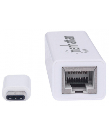 Manhattan Karta sieciowa adapter USB-C 3.1 Gen1 na Gigabit 10/100/1000 Mbps RJ45