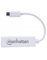 Manhattan Karta sieciowa adapter USB-C 3.1 Gen1 na Gigabit 10/100/1000 Mbps RJ45 - nr 4
