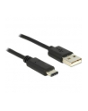Delock Kabel USB 2.0 Typ-AM> USB Typ-C (M) 0.5m czarny - nr 10