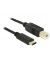 Delock Kabel USB 2.0 Typ-BM> USB Typ-C (M) 2m czarny - nr 10