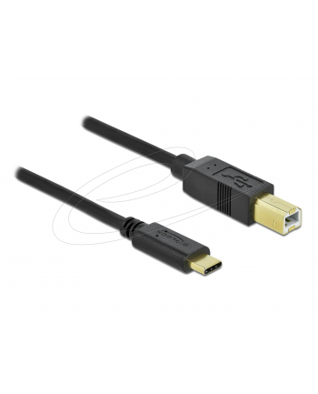 Delock Kabel USB 2.0 Typ-BM> USB Typ-C (M) 2m czarny nr 1