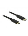 Delock Kabel USB Type-C 2.0 męski > USB Type-C 2.0 męski 2m czarny - nr 12