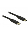 Delock Kabel USB Type-C 2.0 męski > USB Type-C 2.0 męski 2m czarny - nr 3