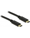 Delock Kabel USB Type-C 2.0 męski > USB Type-C 2.0 męski 2m czarny - nr 7