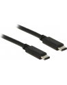 Delock Kabel USB Type-C 2.0 męski > USB Type-C 2.0 męski 1m czarny - nr 12