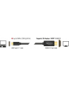 Delock Kabel USB Type-C (M)>HDMI (M) (tryb alternatywny DP) 4K 60 Hz 1m czarny - nr 23
