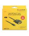Delock Kabla USB Type-C (M)>DVI 24+1 (M) (tryb alternatywny DP) 4K 30Hz 2m czarn - nr 14