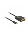Delock Kabla USB Type-C (M)>DVI 24+1 (M) (tryb alternatywny DP) 4K 30Hz 2m czarn - nr 18