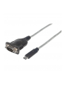 Manhattan Adapter konwerter USB-C na Serial COM/RS232 PL-2303RA 45cm - nr 16