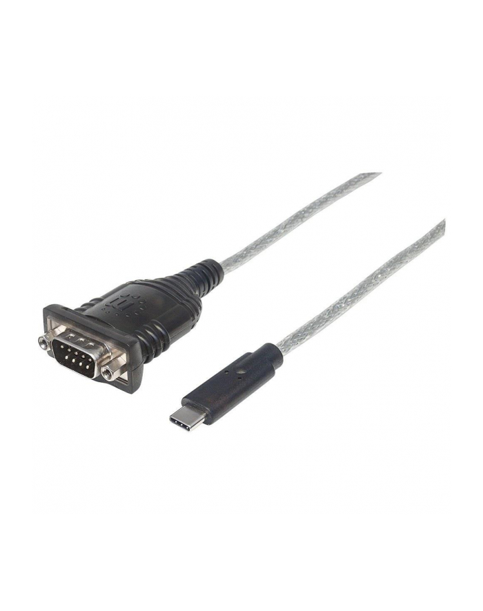 Manhattan Adapter konwerter USB-C na Serial COM/RS232 PL-2303RA 45cm główny