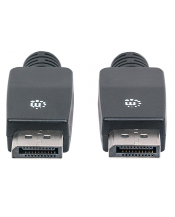 Manhattan Kabel monitorowy DisplayPort - DisplayPort (DP-DP) M/M czarny 10m