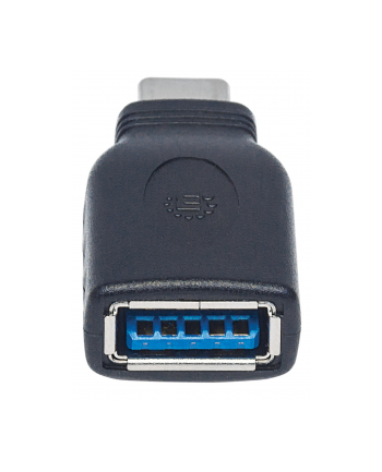 Manhattan Adapter SuperSpeed USB-C 3.1 Gen1 na USB typ-A M/F czarny