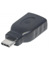 Manhattan Adapter SuperSpeed USB-C 3.1 Gen1 na USB typ-A M/F czarny - nr 28